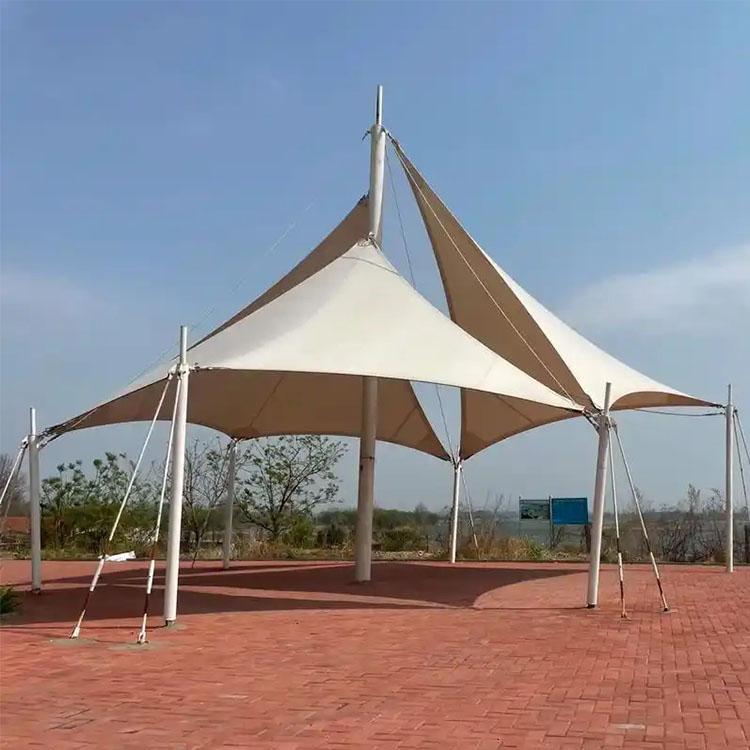 渭南湖膜结构景观棚