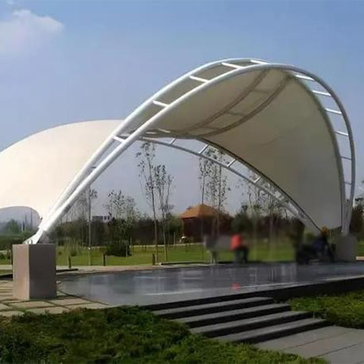 渭南湖膜结构景观棚