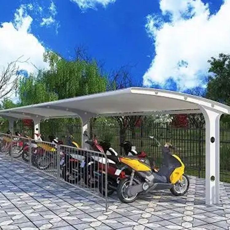 渭南湖膜结构电动车棚